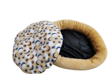 Dog Basket Bed - blue